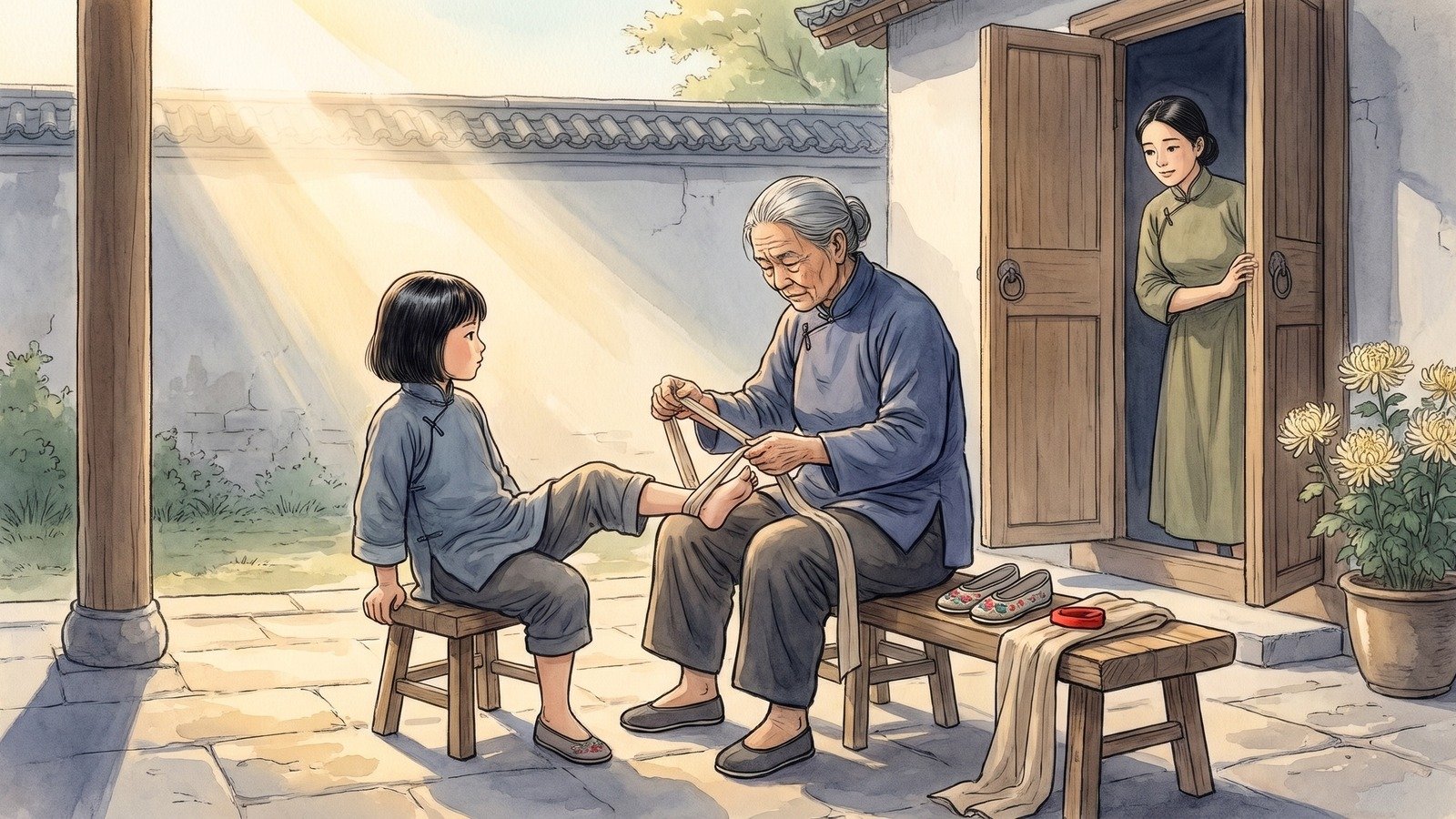 Footbinding in China